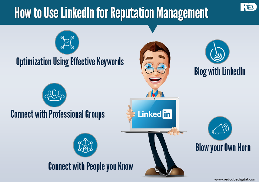 5 Smart Ways to Use LinkedIn for Reputation Management: RedCube Digital